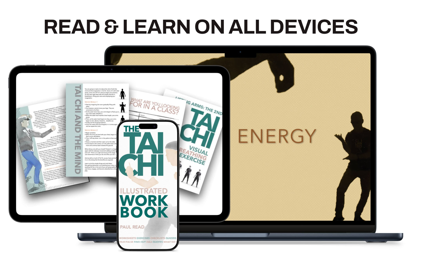 The Tai Chi Illustrated Workbook (PDF Immediate Digital Download)